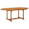 Gartentisch Flamenco 200x100x75cm (Eukalyptusholz)