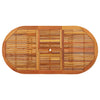 Gartentisch Flamenco 200x100x75cm (Eukalyptusholz)