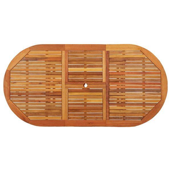 Gartentisch Flamenco 200x100x75cm (Eukalyptusholz)