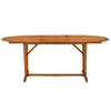 Gartentisch Ostafiu 200x100x75cm (Eukalyptusholz)