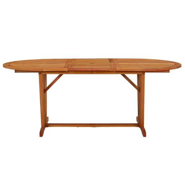 Gartentisch Ostafiu 200x100x75cm (Eukalyptusholz)