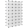 Transparenter Schuhständer Statescu 93x36,5x140cm (pp)