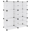 Transparentes Schuhregal Statescu 84x31,5x93cm (pp)