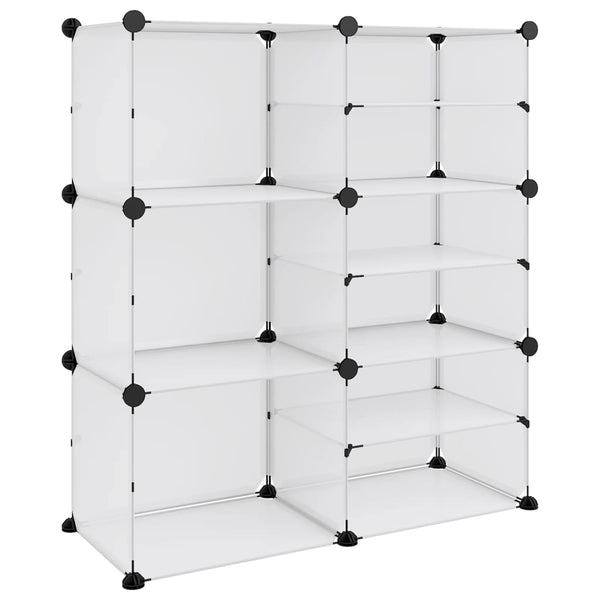 Transparentes Schuhregal Statescu 84x31,5x93cm (pp)