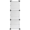 Transparentes Schuhregal Statescu 84x31,5x93cm (pp)