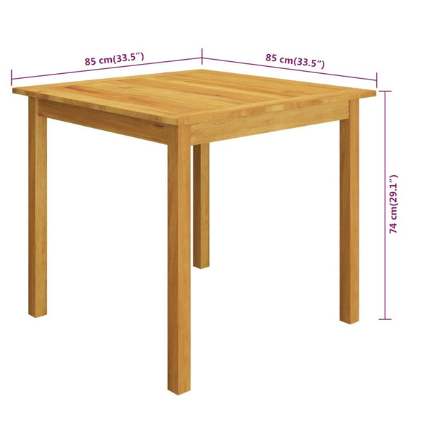 Braunes 3-teiliges Outdoor-Essgruppe Camila (mit Kissen)