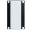 Puggioli schwarze Wandspiegel 100x60cm (3 Stück Metall)