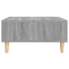 Grauer Couchtisch Afini 60x60x30cm (Spanplatte)
