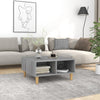 Grauer Couchtisch Afini 60x60x30cm (Spanplatte)