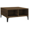 Brauner Couchtisch Julia 60x60x30cm (Spanplatte)