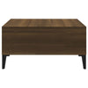 Brauner Couchtisch Julia 60x60x30cm (Spanplatte)