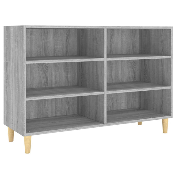 Highboard Odile grau 103,5x35x70cm (Holz)