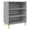 Graues Emmanoil Sideboard 57x35x70cm (Holz)
