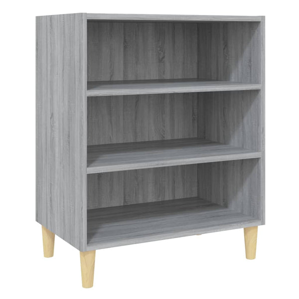 Graues Emmanoil Sideboard 57x35x70cm (Holz)