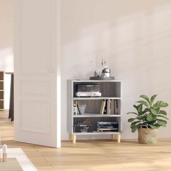 Graues Emmanoil Sideboard 57x35x70cm (Holz)