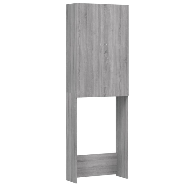 Harmaa pesukonekaappi Zoe 64x25,5x190cm (sonoma)
