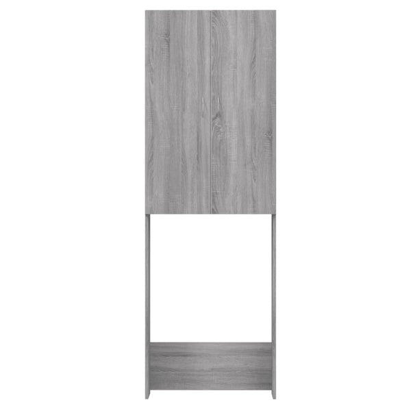Harmaa pesukonekaappi Zoe 64x25,5x190cm (sonoma)