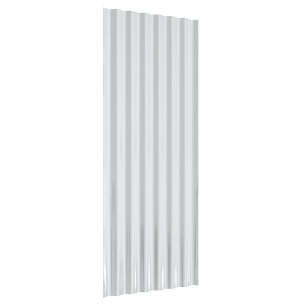 Harmaa kattopaneeli Lorina 100x36cm (12 kpl jauhemaalattu teräs)