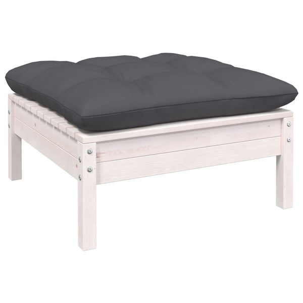 Arteia 3-teiliges Lounge-Set Antrazit (Kissen Kiefer)
