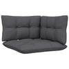 3-teiliges Loungeset Arteia anthrazit (Kissen Kiefer)
