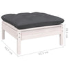Garten-Sofa-Set Ghiulfeichean (3-teilig, mit Kissen, Kiefer)