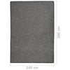 Grauer Outdoor-Teppich Flatweave Viland 140x200cm