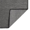Grauer Outdoorteppich Flachgewebe Viland 160x230cm