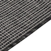 Grauer Outdoorteppich Flachgewebe Viland 160x230cm