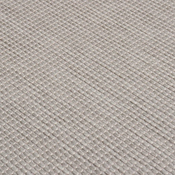 Graubrauner Outdoor-Teppich Flatweave Viland 160x230cm