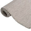 Graubrauner Outdoor-Teppich Flatweave Viland 200x280cm