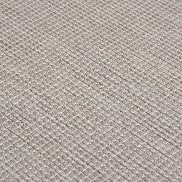 Graubrauner Outdoor-Teppich Flatweave Viland 200x280cm