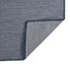 Blauer Outdoor-Teppich Flatweave Viland 80x250cm