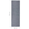 Blauer Outdoor-Teppich Flatweave Viland 80x250cm