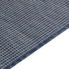 Blauer Outdoor-Teppich Flatweave Viland 120x170cm