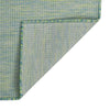 Türkiser Outdoorteppich Flatweave Viland 160x230cm