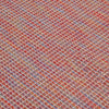Roter Outdoor-Teppich Flatweave Viland 120x170cm