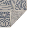 Blauer Outdoor-Teppich Flatweave Viland 140x200cm (Muster)