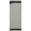 Grau-schwarzer Gartenschrank Giambattista 35x40x85cm (mit 1 Einlegeboden)