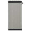 Grau-schwarzer Gartenschrank Giambattista 35x40x85cm (mit 1 Einlegeboden)