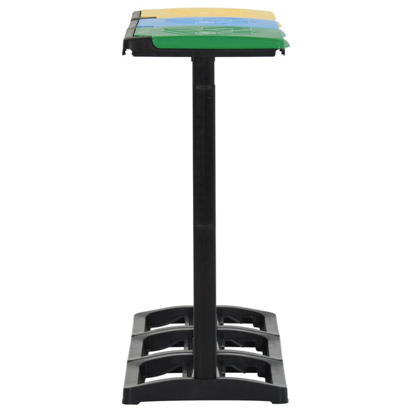 Mehrfarbige Müllsackständer mit Deckel Mariska 240-330 l (pp)