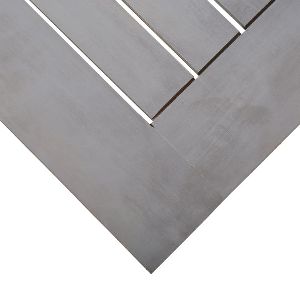 Gartentisch Talito grau 200x100x75cm (Akazienholz)