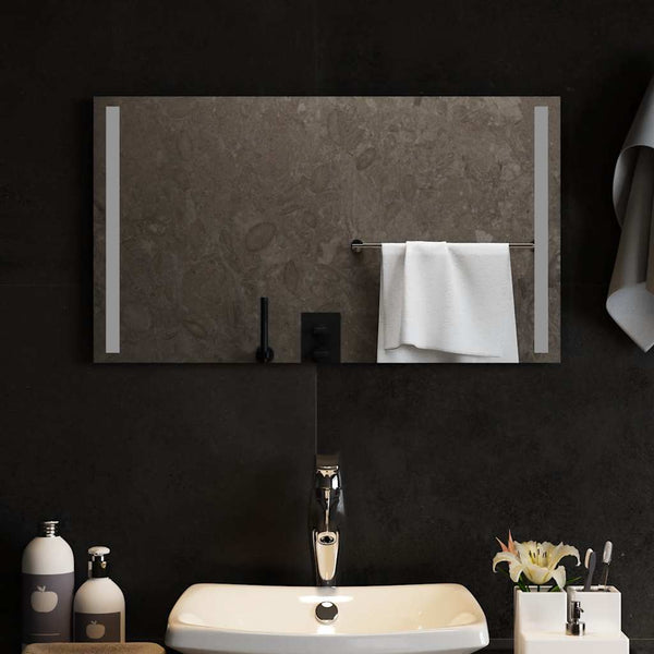 Kylpyhuoneen led-peili Magdolia 70x40cm