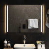 Kylpyhuoneen led-peili Magdolia 80x60cm