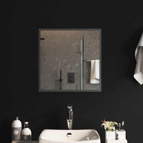 LED-Badezimmerspiegel Idabelle 50x50cm