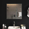 LED-Badezimmerspiegel Idabelle 60x60cm
