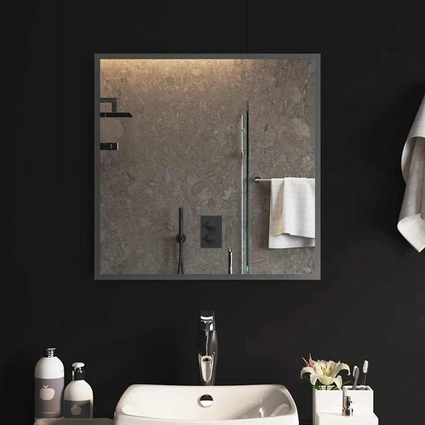 LED-Badezimmerspiegel Idabelle 60x60cm