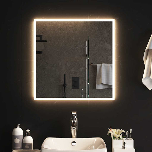 LED-Badezimmerspiegel Idabelle 60x60cm