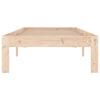 Bettgestell Rozini 75x190cm (Holz Einzelbett)