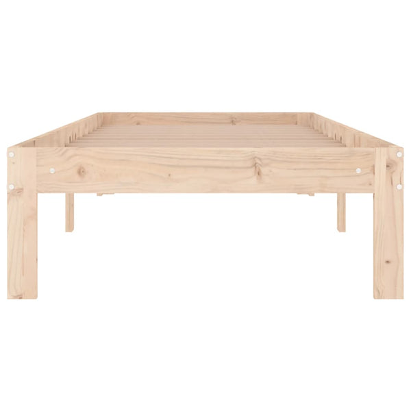 Bettgestell Rozini 75x190cm (Holz Einzelbett)