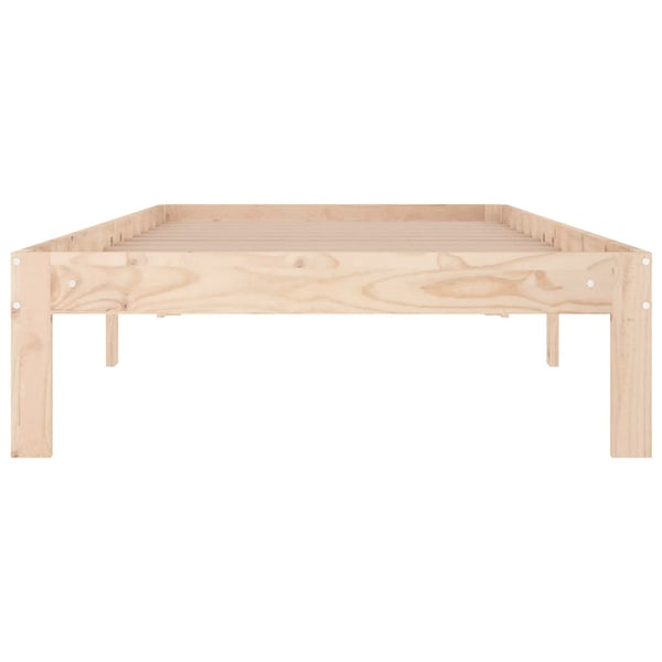 Bettgestell Rozini 90x190cm (Holz Einzel)